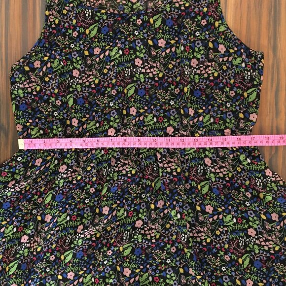 [Divided by H&M] Sheer Floral Scoop Neck Sundress | 12 | Good - Picture 7 of 11